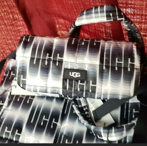 UGG Ellory Puff Tote and Cross Body Handbag Set